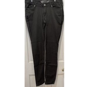 Express Jeans Dark Gray/Black Jeans Women’s Size 10
